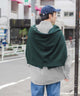 ブラック系ストライプ　モデル：175cm 　L着用