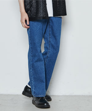 フレアデニムパンツ