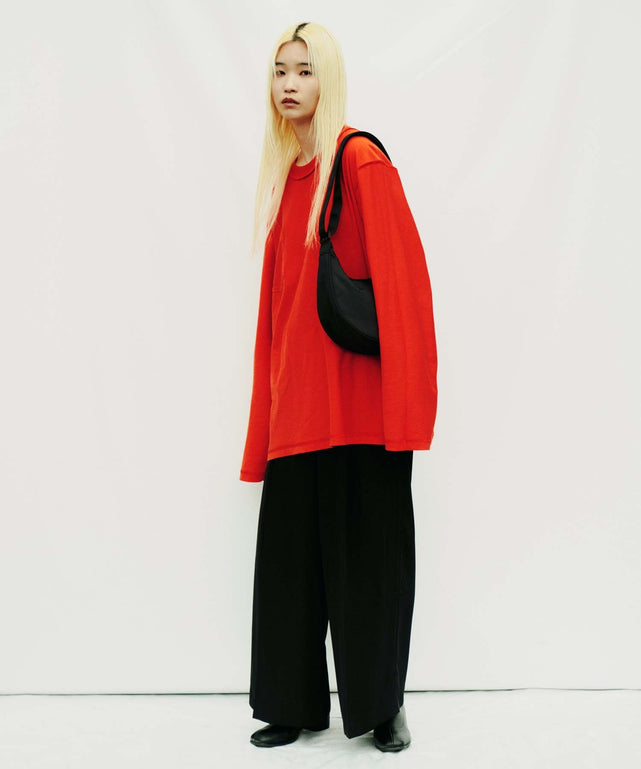 【THE STANDARD×CTHYコラボ】タックワイドトラウザー